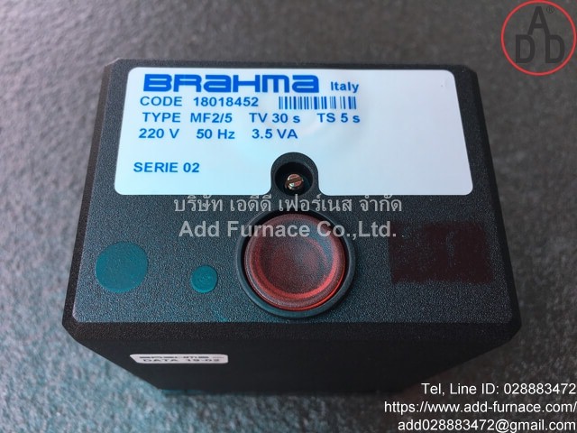 Brahma Code 18018452 Type MF2/5(2)